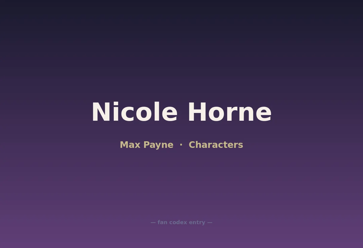 Nicole Horne