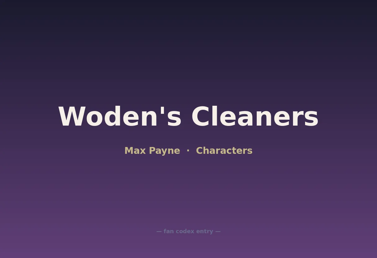 Woden's Cleaners