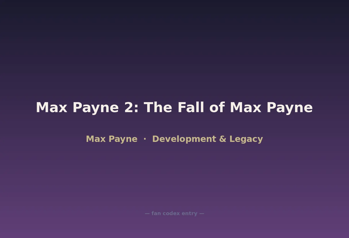 Max Payne 2: The Fall of Max Payne