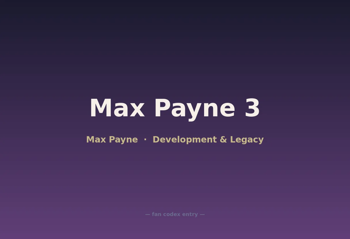 Max Payne 3