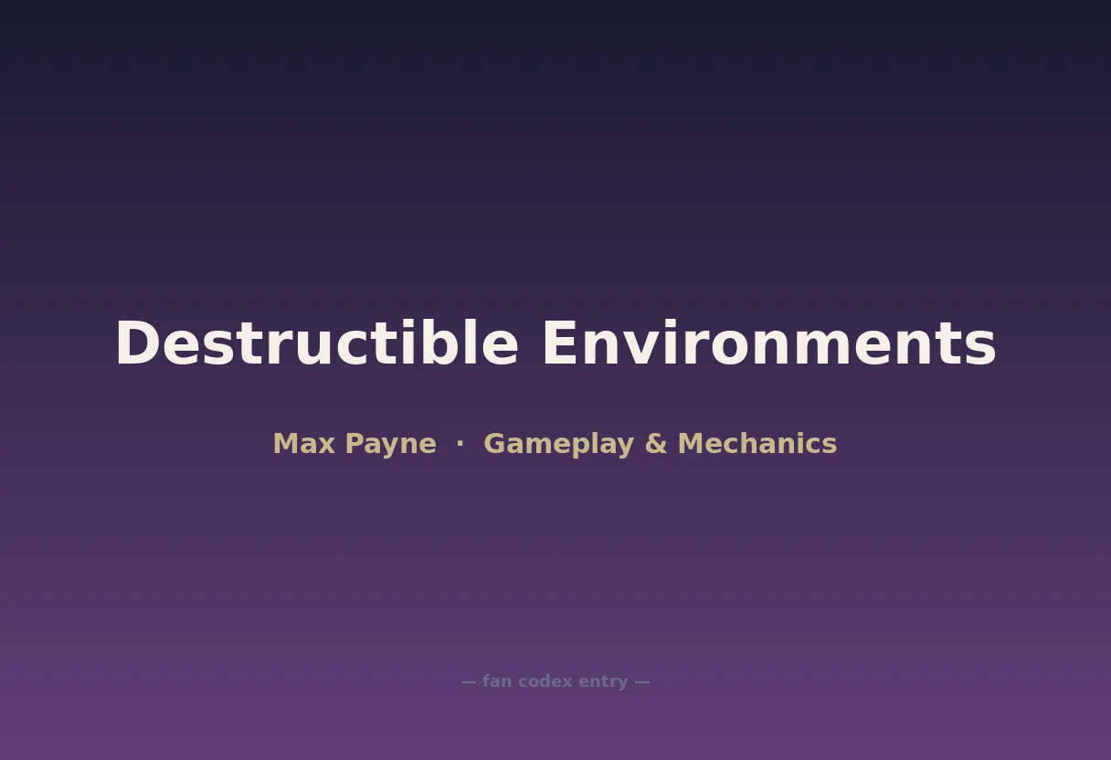 Destructible Environments