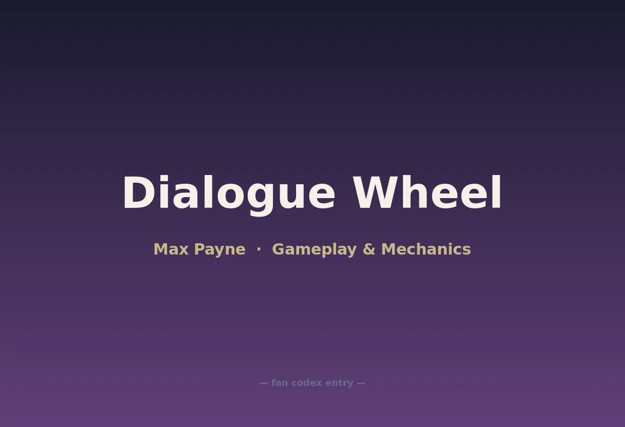 Dialogue Wheel