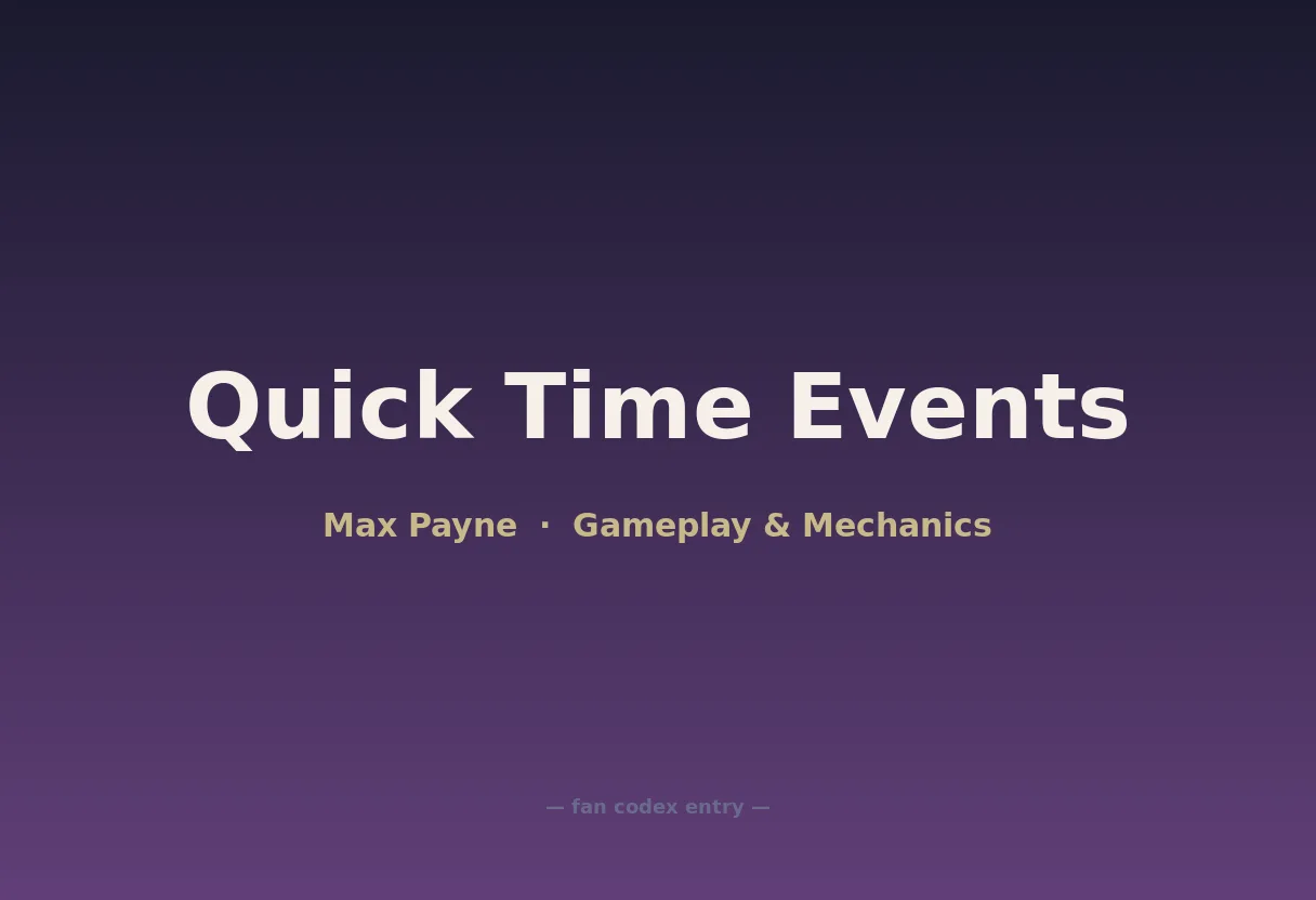 Quick Time Events
