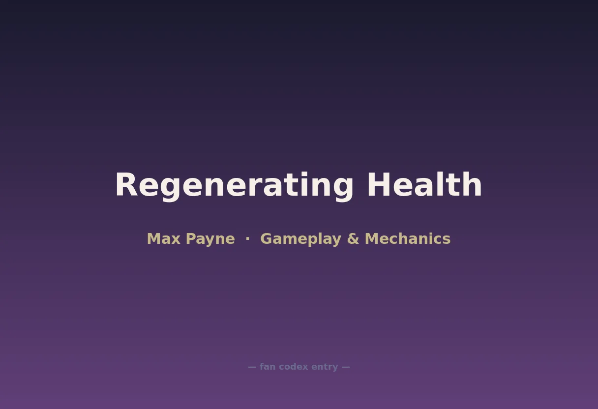 Regenerating Health