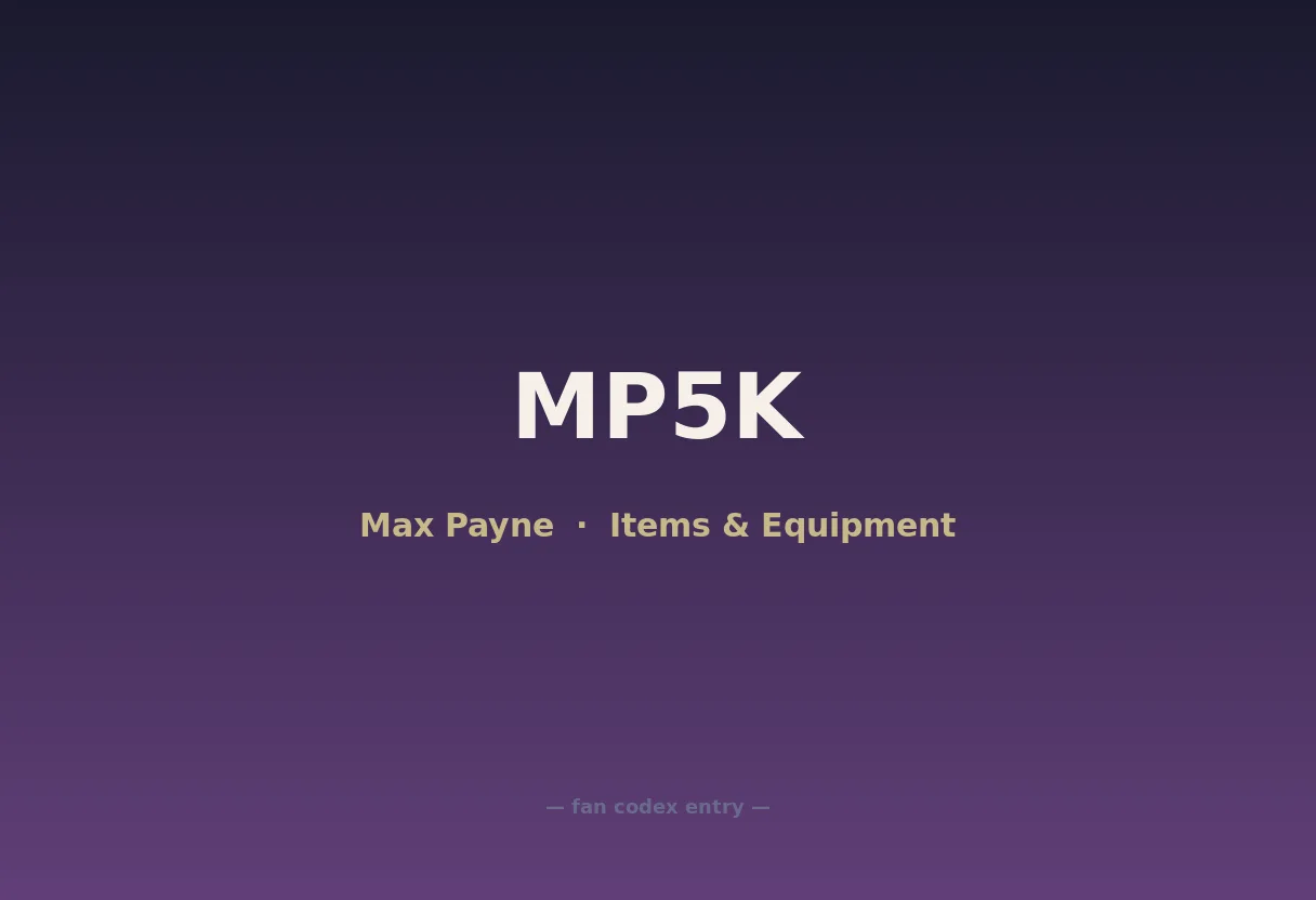 MP5K