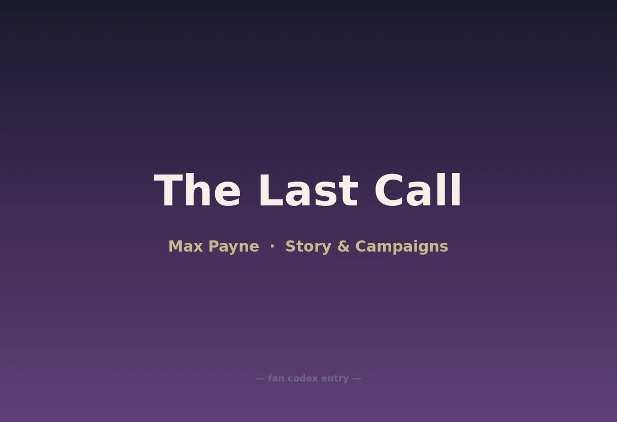 The Last Call