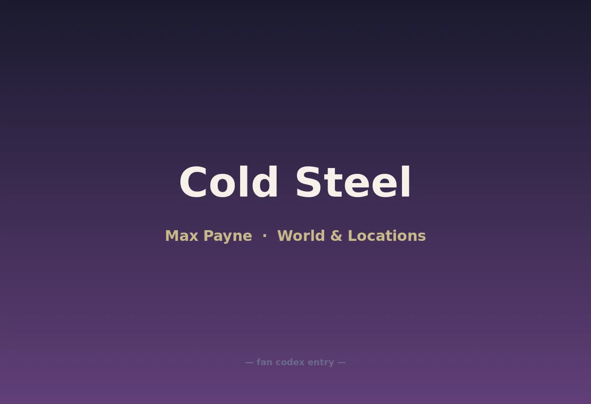 Cold Steel